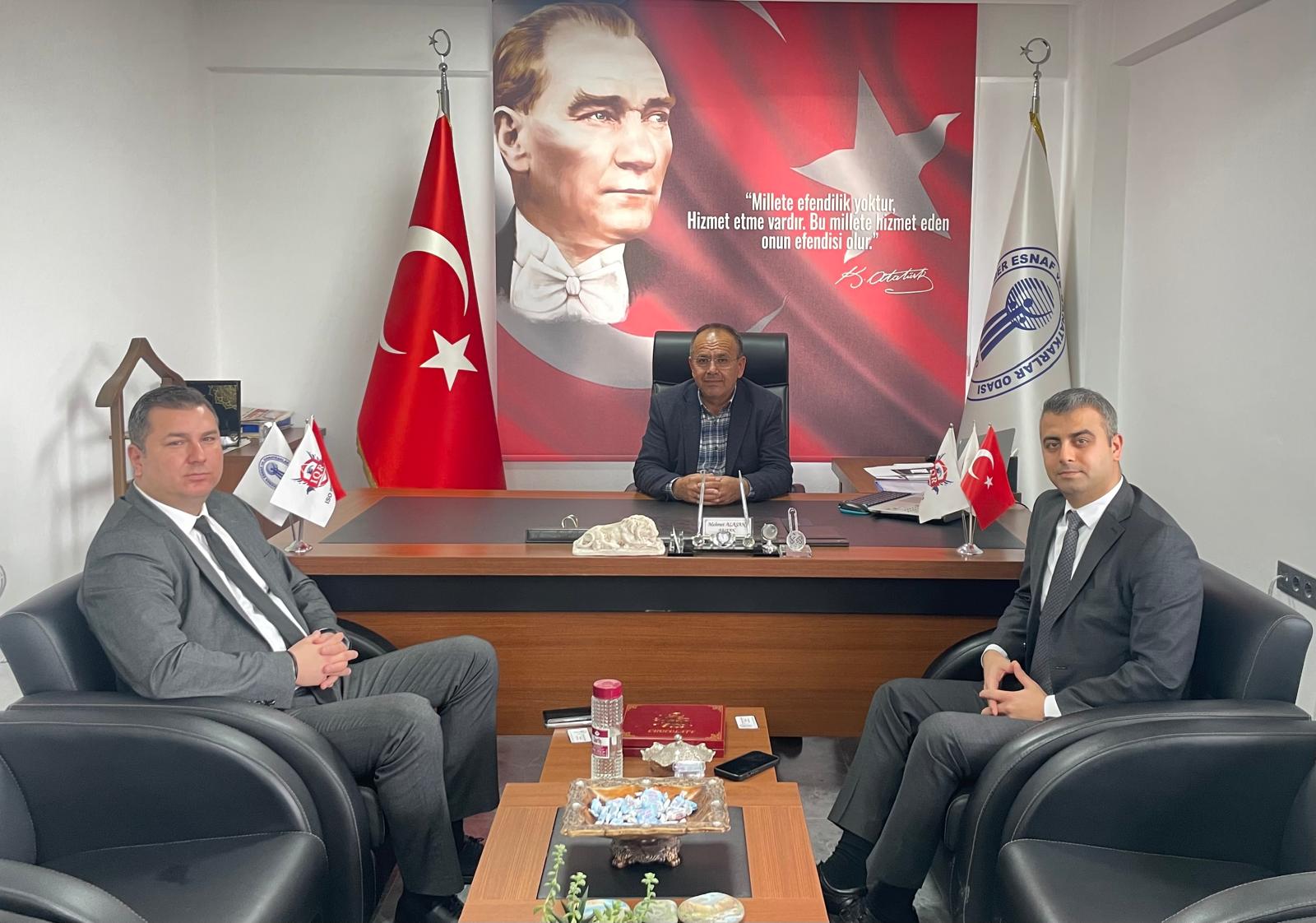 VakıfBank Seydikemer Şube Müdürü ziyaret